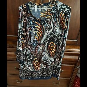 Discount Diva paisley blouse EUC
